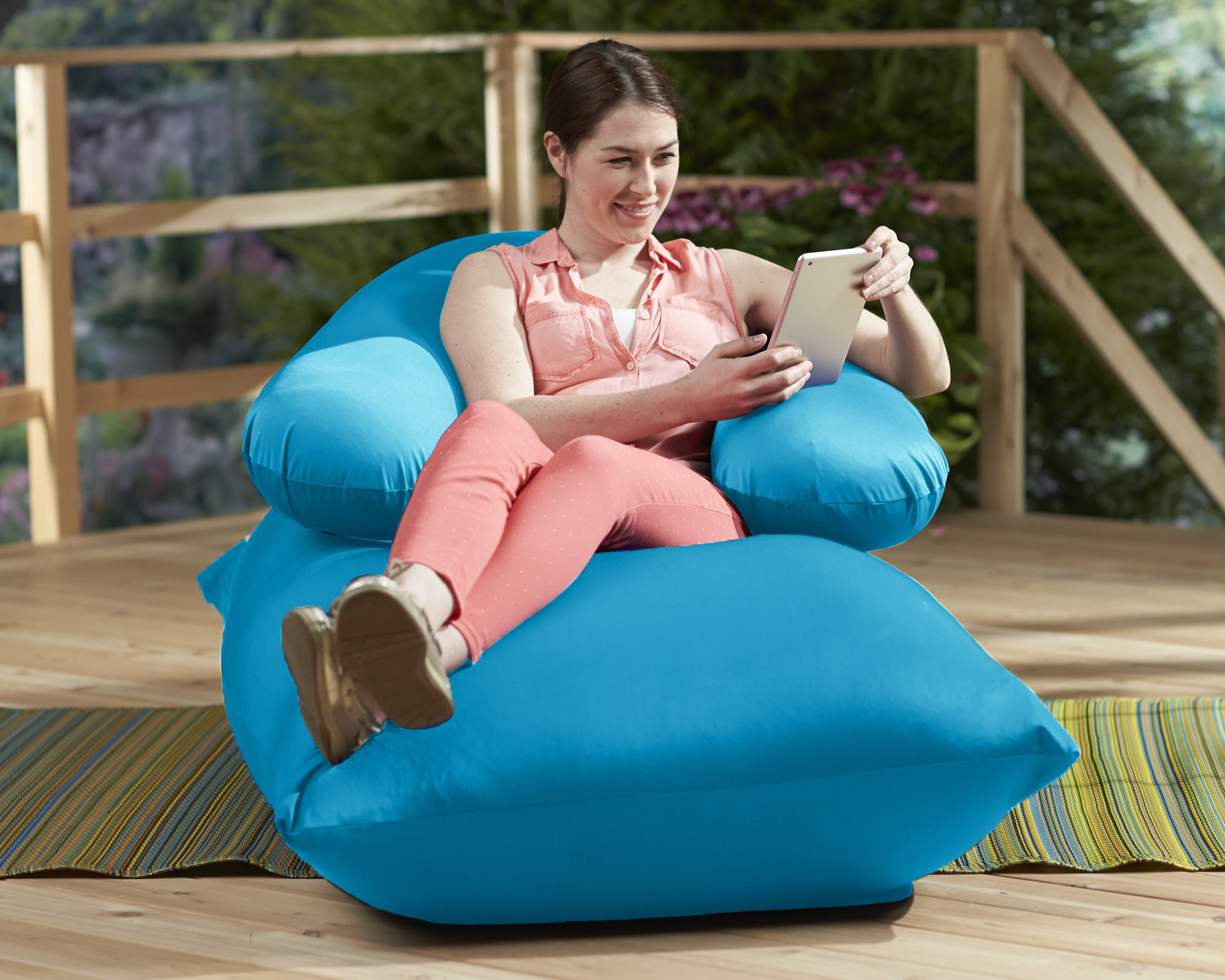 Yogibo Cover Yogibo Zoola Max Bean Bag Replacement Cover - Water